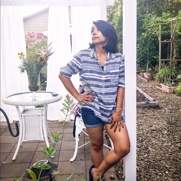 Merona Tops - Merona Striped Blouse